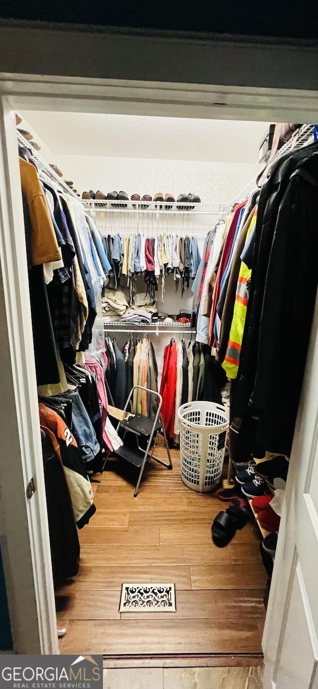 2481 Islands Hwy, Midway, GA 31320 - spacious closet with wood finished floors