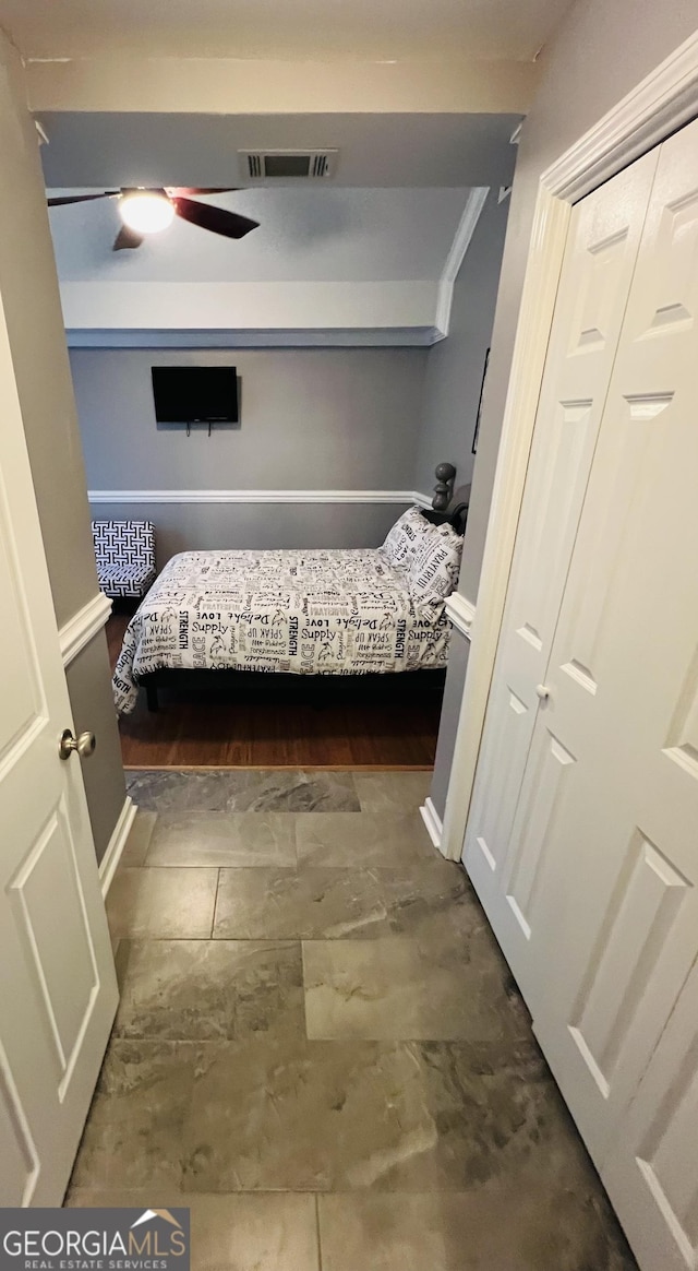 2481 Islands Hwy, Midway, GA 31320 - bedroom featuring ceiling fan