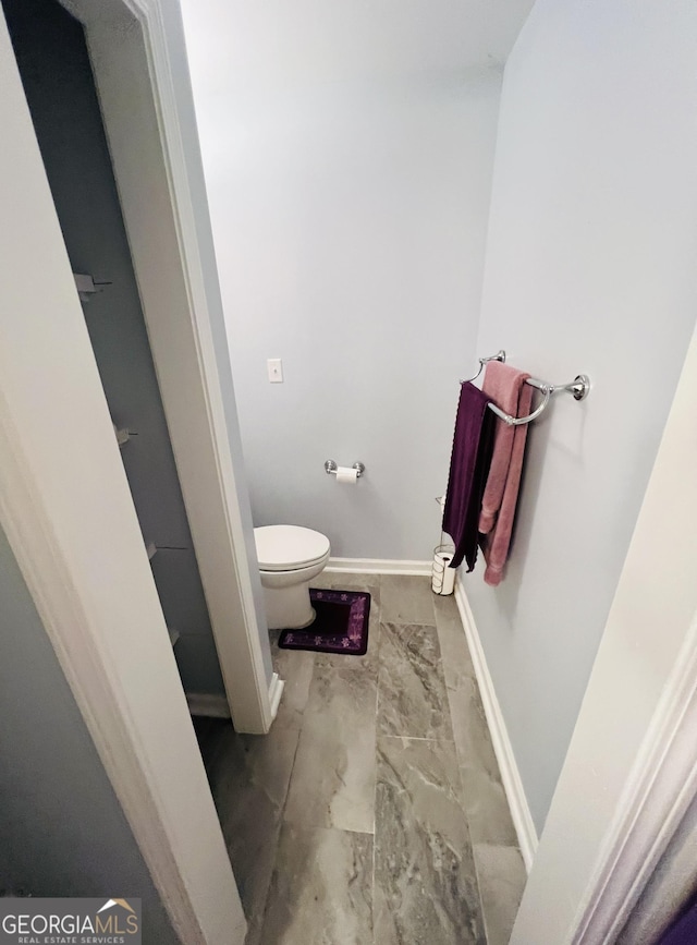 2481 Islands Hwy, Midway, GA 31320 - bathroom with toilet and marble finish flooring
