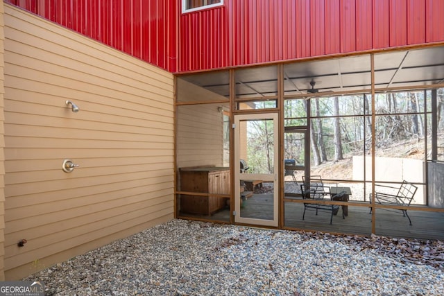 40 Pond Path, Ellijay, GA 30536 - view of sunroom