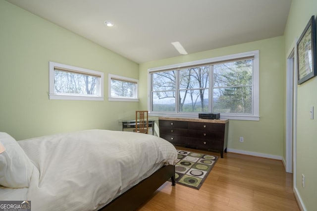 40 Pond Path, Ellijay, GA 30536 - bedroom with wood finished floors and baseboards