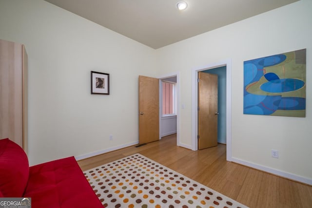 40 Pond Path, Ellijay, GA 30536 - bedroom featuring wood finished floors and baseboards
