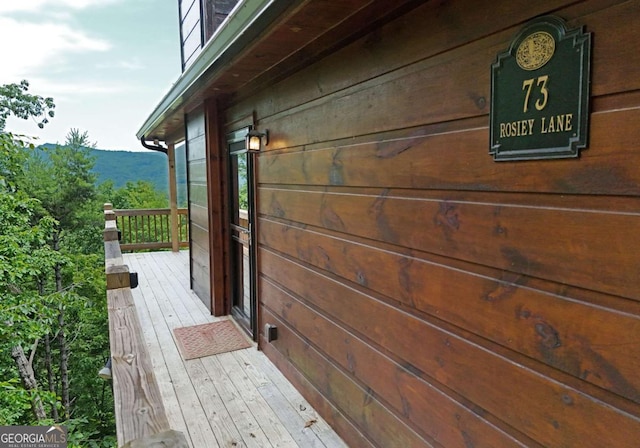 73 Rosiey Ln Unit 356, Blue Ridge, GA 30513 - view of wooden terrace
