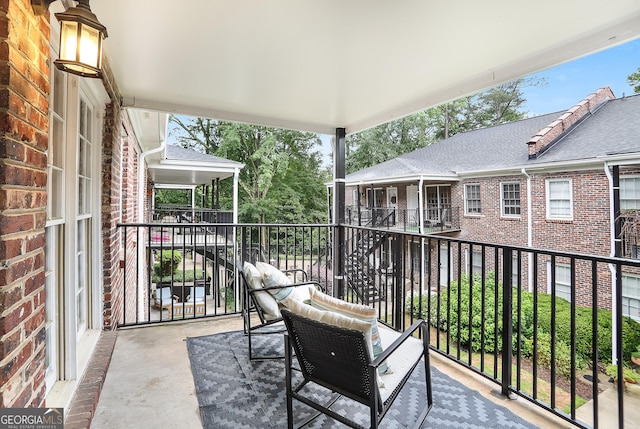 3675 Peachtree Rd NE Apt 24, Atlanta, GA 30319 - view of balcony