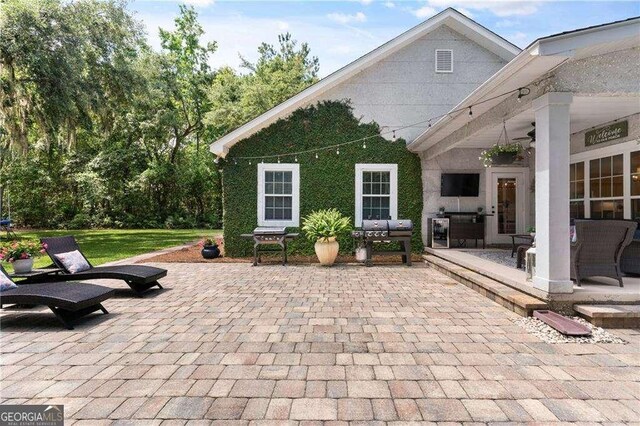 162 Drakes Lndg, Brunswick, GA 31523 - view of patio