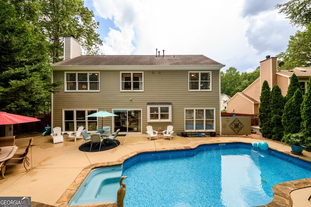 1767 Tidewell Trce, Lawrenceville, GA 30043 - outdoor pool with a patio