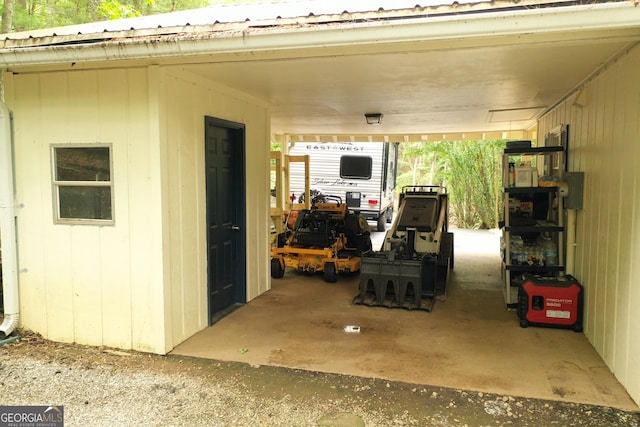 317 Running Deer Rd, Cleveland, GA 30528 - view of patio with a carport