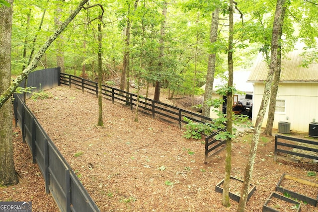 317 Running Deer Rd, Cleveland, GA 30528 - view of fenced backyard