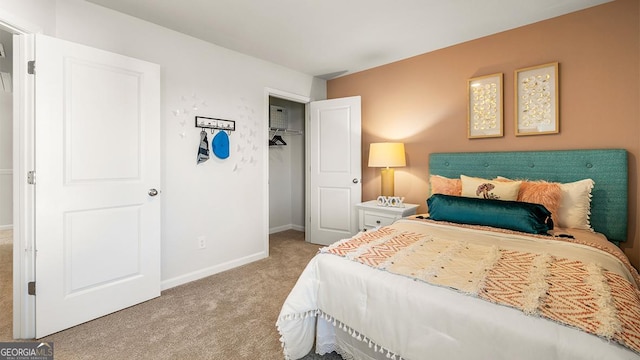 11893 Aukerman Way, Hampton, GA 30228 - carpeted bedroom with baseboards and a closet