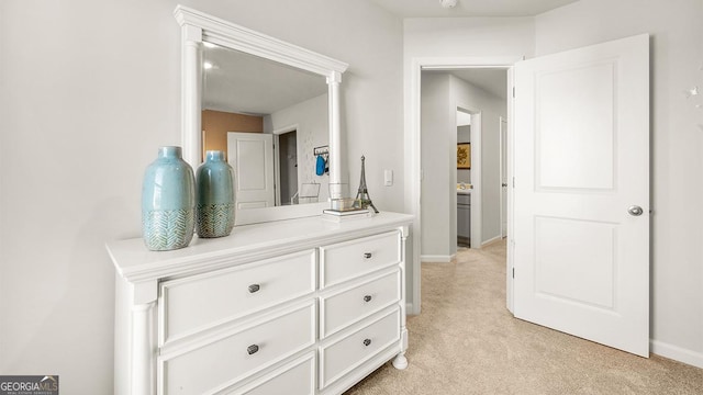 11893 Aukerman Way, Hampton, GA 30228 - hall featuring light colored carpet and baseboards