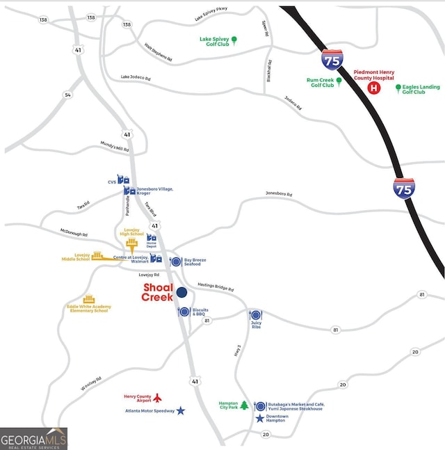 11893 Aukerman Way, Hampton, GA 30228 - map / location