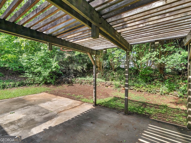 404 Northwind Pl, Stockbridge, GA 30281 - view of patio with a pergola