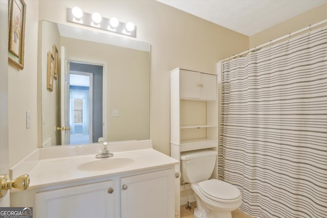 375 Shadetree Ln, Lawrenceville, GA 30044 - full bathroom featuring vanity and a shower with curtain