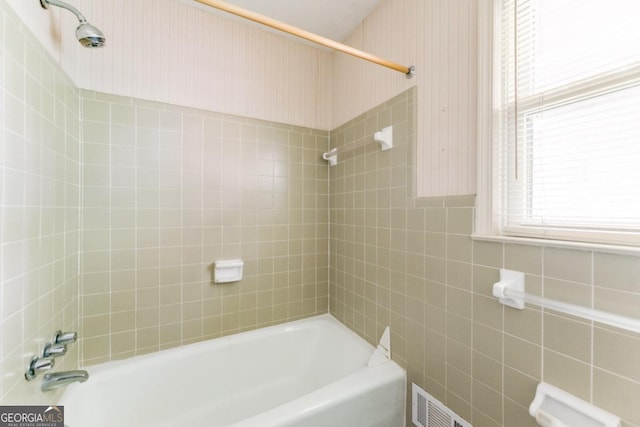 4714 Darlene Way, Tucker, GA 30084 - full bathroom with bathing tub / shower combination and tile walls