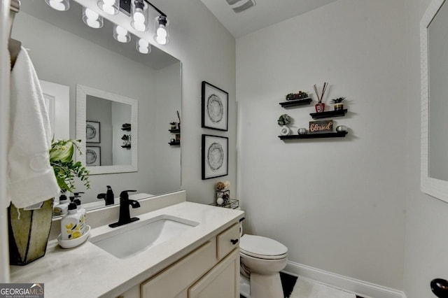 2410 Melton Common Dr, Dacula, GA 30019 - bathroom with toilet and vanity