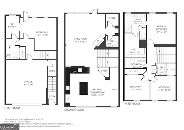 11302 Musette Cir, Alpharetta, GA 30009 - view of room layout