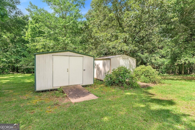 665 Center Of The World Rd, Canon, GA 30520 - view of shed