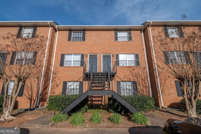 2165 Milledge Ave Unit F4, Athens, GA 30605 - view of front of home with stairway and brick siding