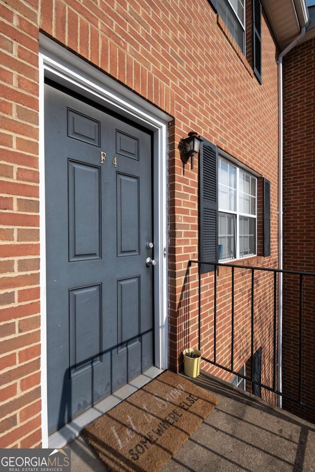 2165 Milledge Ave Unit F4, Athens, GA 30605 - property entrance with brick siding
