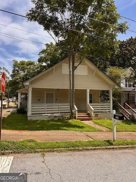 519 Roy St SW, Atlanta, GA 30310 - bungalow featuring covered porch and crawl space