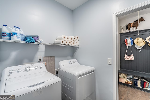 107 Topaz St, Calhoun, GA 30701 - washroom with washer and dryer