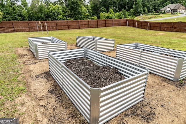 107 Topaz St, Calhoun, GA 30701 - view of yard featuring a garden