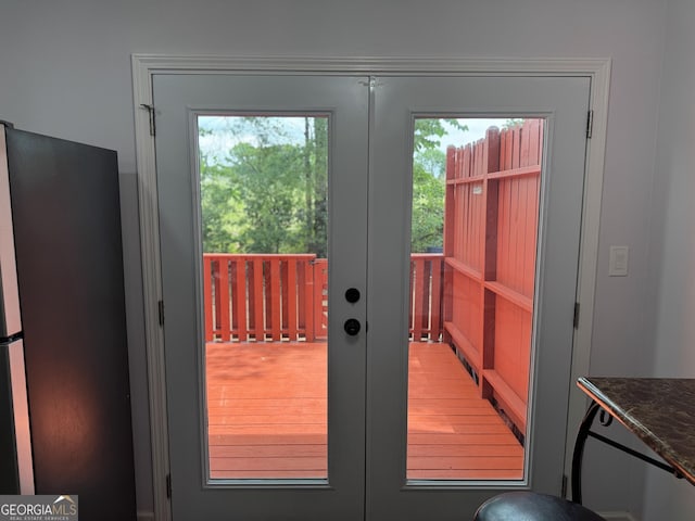 501 Carlton Rd Unit 3-D, Palmetto, GA 30268 - entryway featuring french doors and healthy amount of natural light