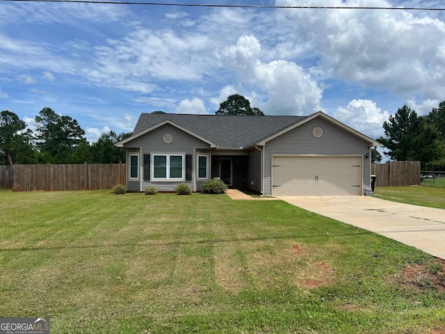 307 Pardue Dr, Thomaston, GA 30286 - single story home with an attached garage, driveway, and a shingled roof