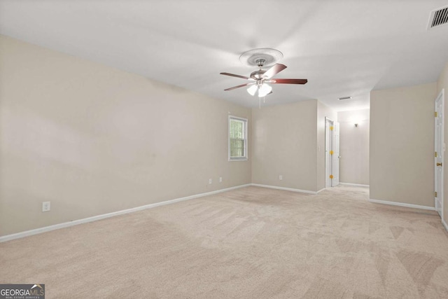 4211 Burnt Hickory Rd NW, Marietta, GA 30064 - unfurnished room featuring ceiling fan and carpet flooring