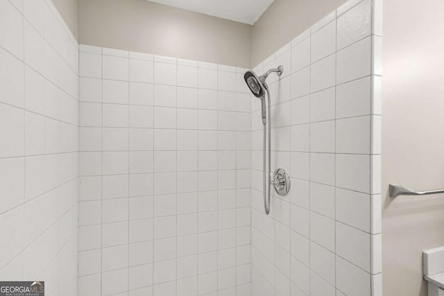 4211 Burnt Hickory Rd NW, Marietta, GA 30064 - full bathroom featuring a tile shower