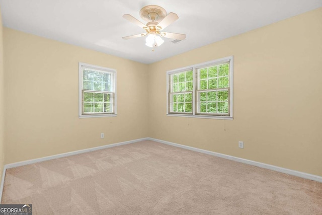 4211 Burnt Hickory Rd NW, Marietta, GA 30064 - unfurnished room featuring carpet flooring and a ceiling fan