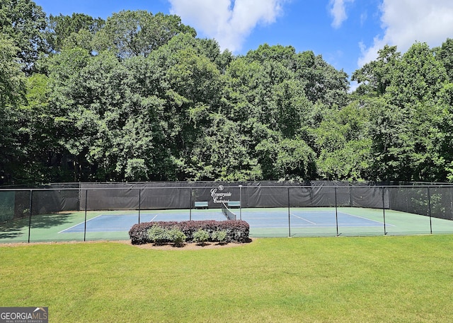 1202 Countryside Pl SE, Smyrna, GA 30080 - view of tennis court