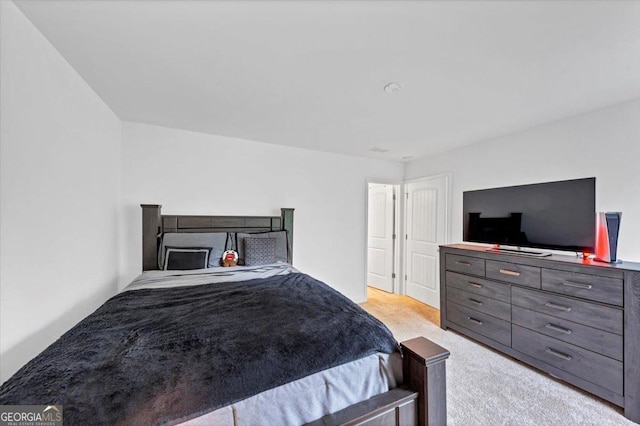 612 Michigan Cir, Hoschton, GA 30548 - bedroom featuring light carpet