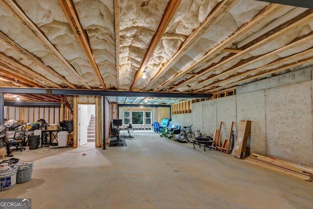 612 Michigan Cir, Hoschton, GA 30548 - view of basement