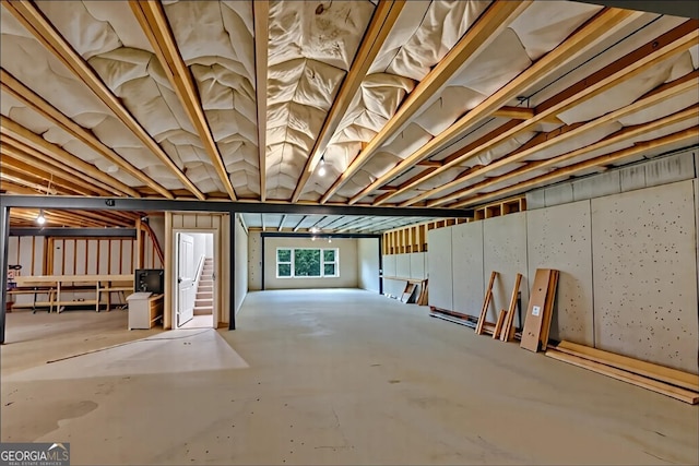 612 Michigan Cir, Hoschton, GA 30548 - view of basement