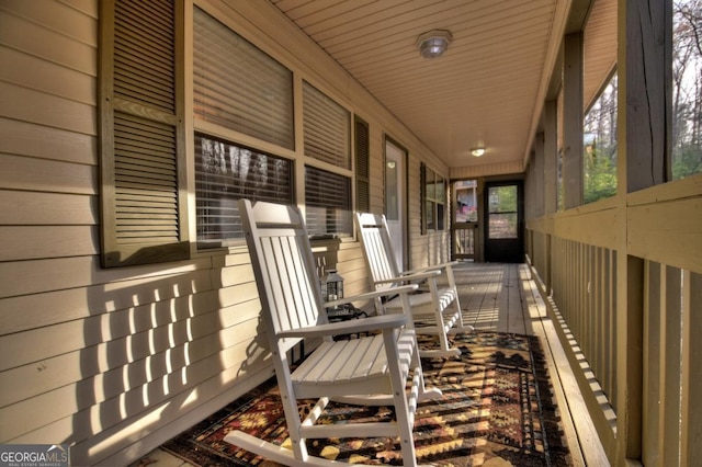 729 Matrix Ln Unit 843, Ellijay, GA 30540 - view of wooden porch