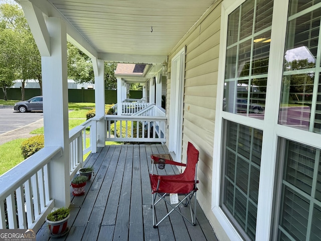 912 Pineland Ave Apt 50, Hinesville, GA 31313 - view of wooden porch