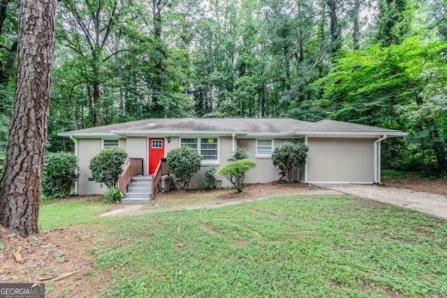 1715 Lee St, Decatur, GA 30035 - single story home with a front yard and brick siding