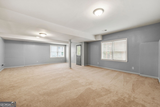733 Miller Run, Atlanta, GA 30349 - carpeted spare room featuring baseboards