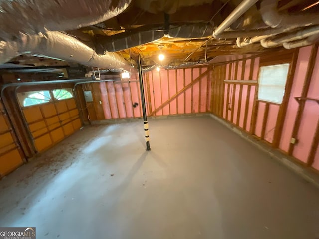 48 Glenhaven Ct, Douglasville, GA 30134 - view of unfinished below grade area