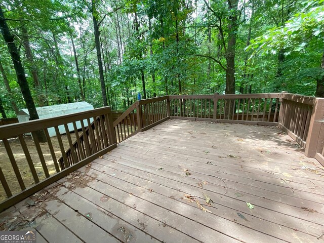 48 Glenhaven Ct, Douglasville, GA 30134 - view of deck