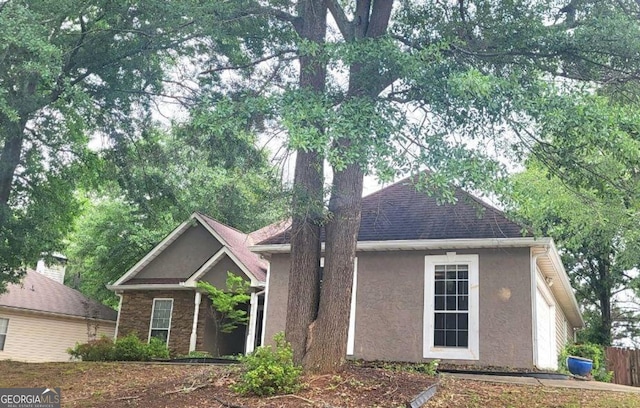455 Old Ivy Path, Mcdonough, GA 30253 - ranch-style house with stucco siding and stone siding