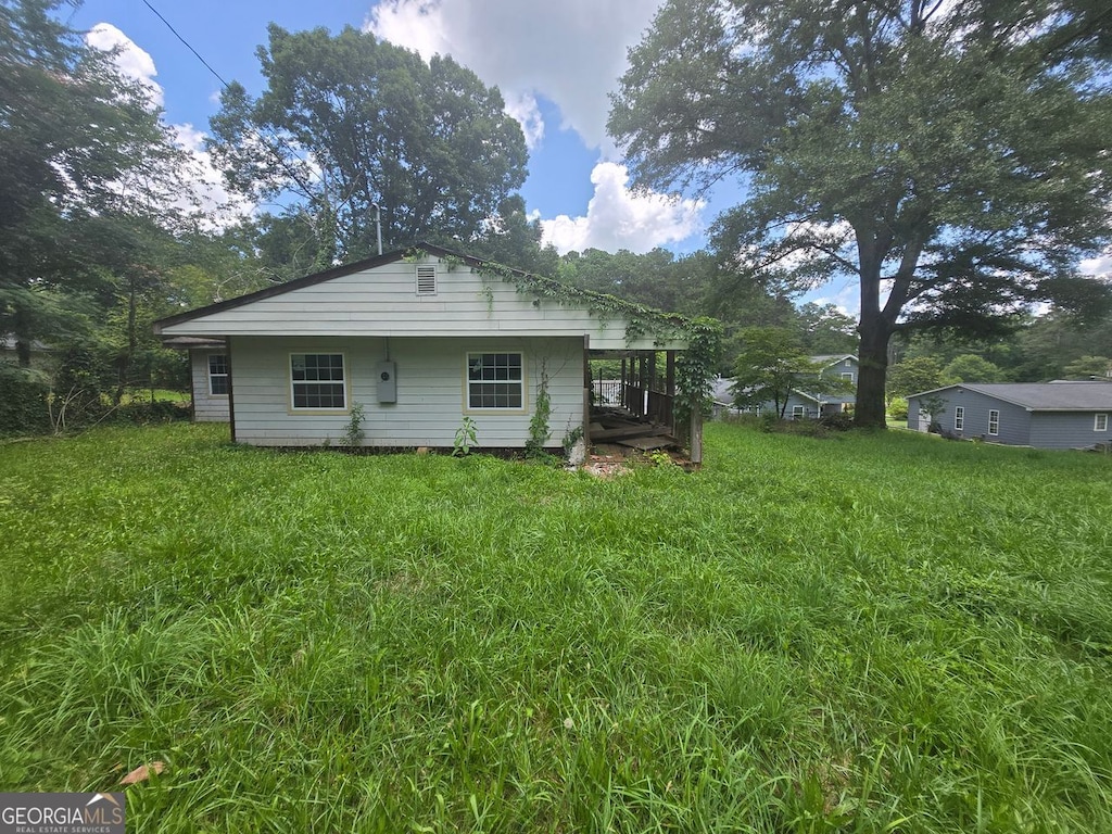 4945 Campbellton, Atlanta, GA 30331 - rear view of house