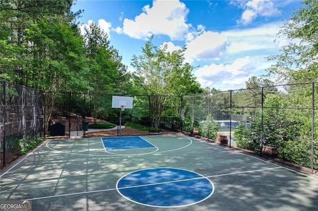 4742 Legacy Cove Ln, Smyrna, GA 30126 - view of basketball court with community basketball court
