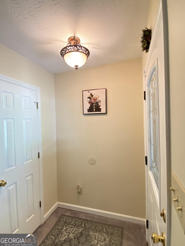 110 Waverly Way, Lagrange, GA 30240 - entrance foyer with baseboards and a textured ceiling