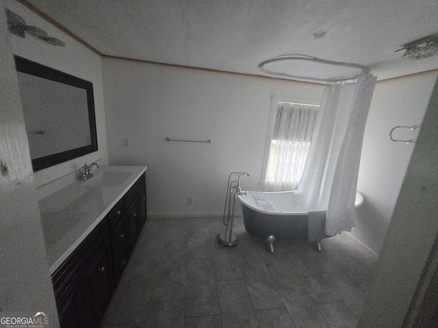 1048 Seals Rd, Dallas, GA 30157 - full bathroom with vanity and a freestanding tub