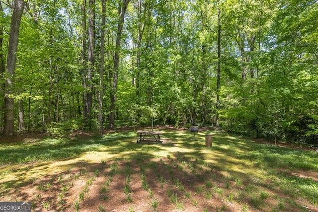 1131 Clairemont Ave Unit B, Decatur, GA 30030 - view of yard featuring a view of trees