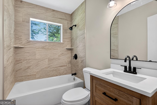 116 Preston Pl, Lagrange, GA 30241 - bathroom featuring vanity and shower / tub combination