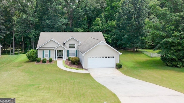 555 Flintlock Dr, Dacula, GA 30019 - view of front of home featuring driveway and an attached garage