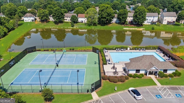 3559 Reservoir Pass, Acworth, GA 30101 - bird's eye view of a large body of water